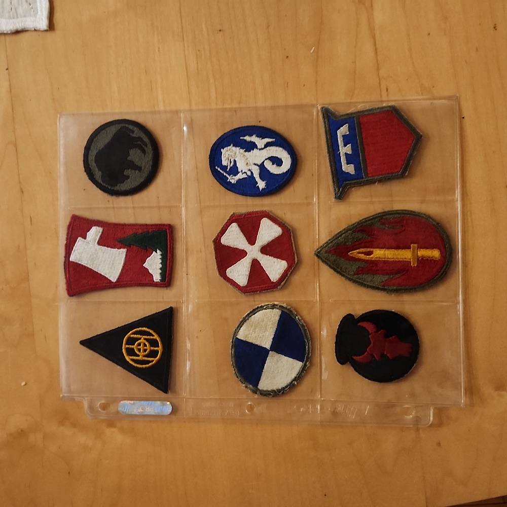 WW11 Army Patches